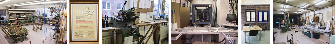 Bilder, die die Projekte der Josef Hansen GmbH repräsentieren sollen